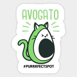Cute Avogato Sticker